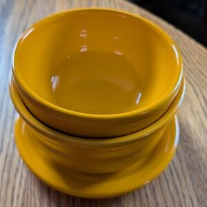 Fiesta Tangerine Bowl Set